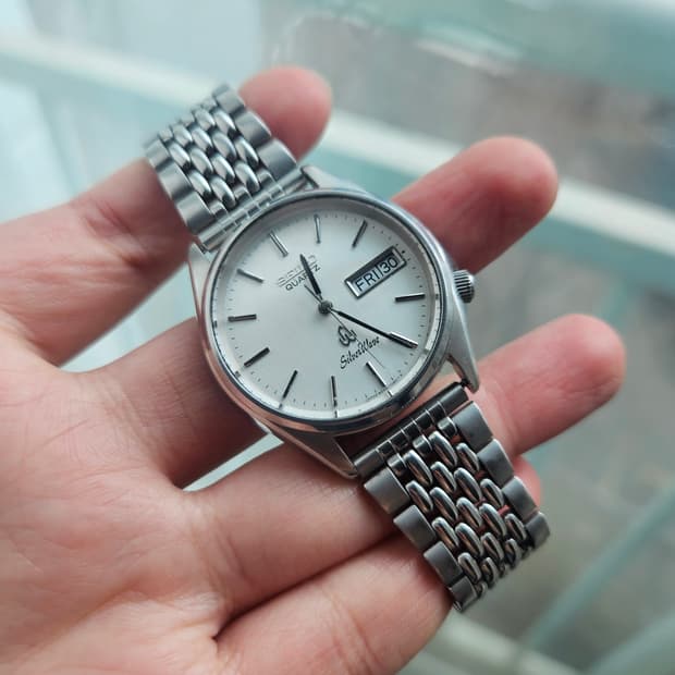 세이코 실버웨이브 8229-7030 빈티지 시계