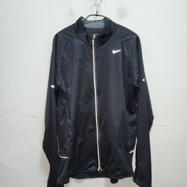 나이키 기모 리플렉티브 드라이핏 블랙 트랙탑