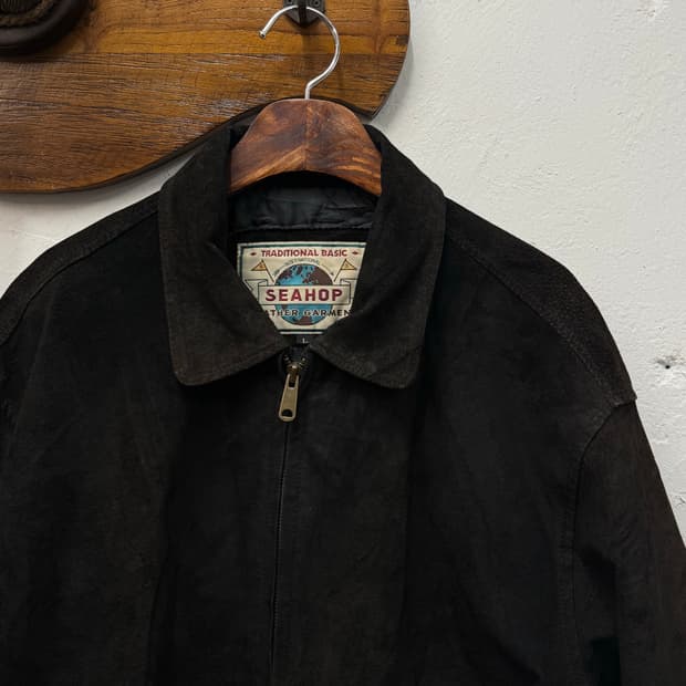 L) SEAHOP Traditional Basic Leather Jack