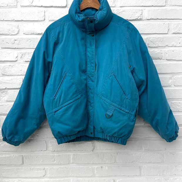 몽클레어 블루 다운 패딩