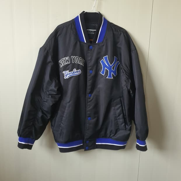 MLB 뉴욕 양키스 스타디움 점퍼 105 블랙