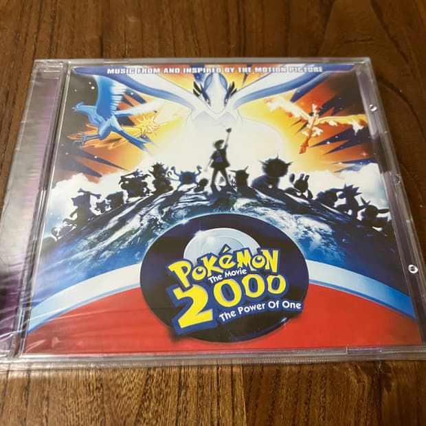 애니 영화 포켓몬 2000 OST 라이센스 초판 미개봉 CD 포켓몬스터 