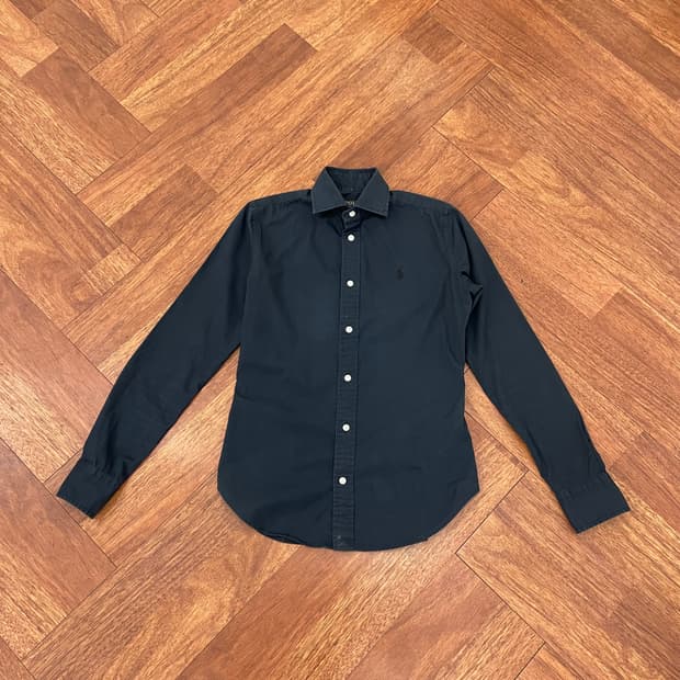 여성 폴로 슬림핏 셔츠 