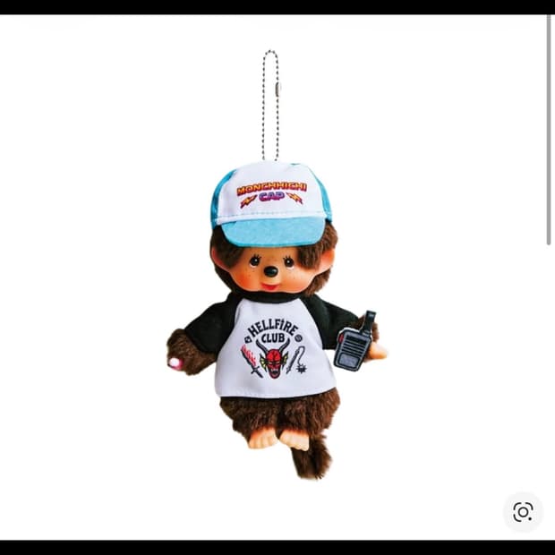 몬치치 x 기묘한 이야기 헬파이어 클럽 키체인