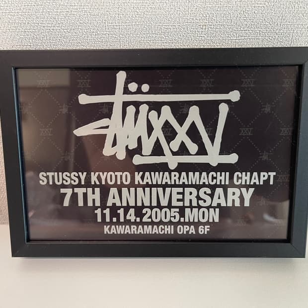 스투시 교토 가와라마치 챕터 한정판 아트 포토 2005 STUSSY