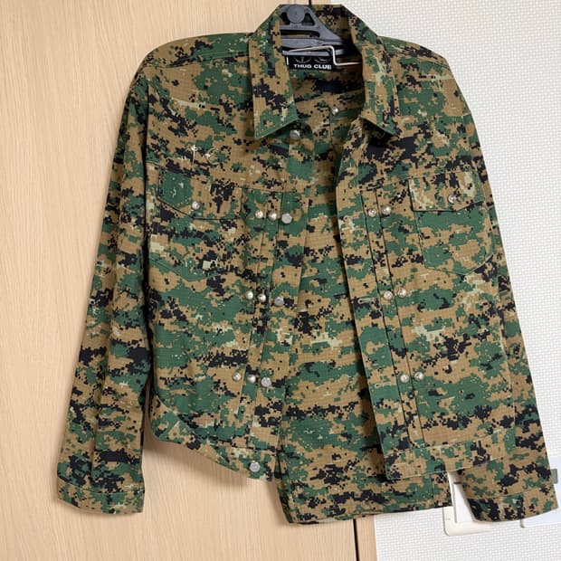 떠그클럽 아미 자켓 바지 세트 새상품 판매합니다