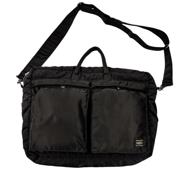 포터 탱커 2way 오버나이트 브리프케이스 블랙