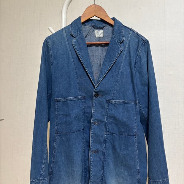 Orslow 데님 초어자켓