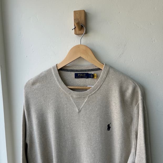 16808 - 폴로 랄프로렌 오트밀 니트 