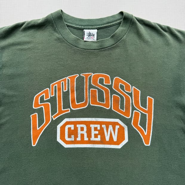 90s 스투시 ‘Stussy Crew’ 티셔츠