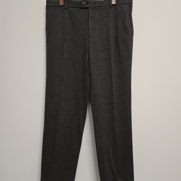 워모 다크 그레이 남성용 슬랙스