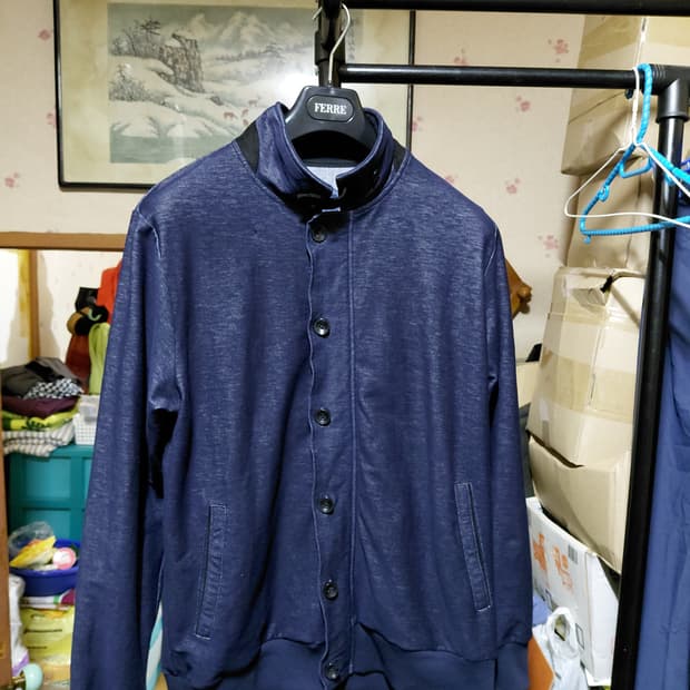 [TAKA Q]데님 헤링턴 자켓 XL(105)사이즈