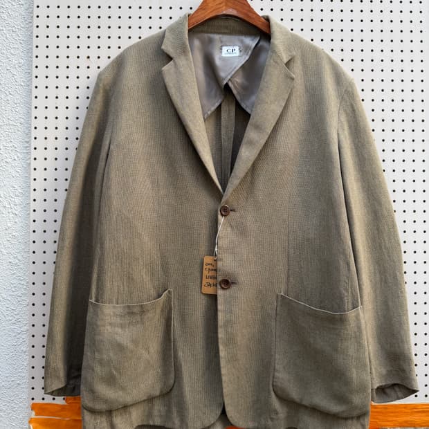 2000s C.P.COMPANY LINEN JACKET 씨피 린넨 자켓
