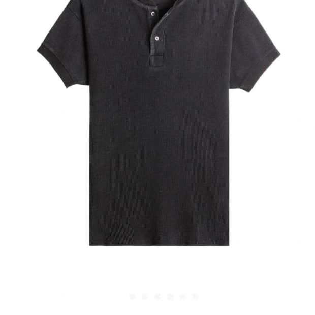 (이번주만가격인하)헤이스트 써멀 와플 헨리넥 티셔츠 3매 일괄