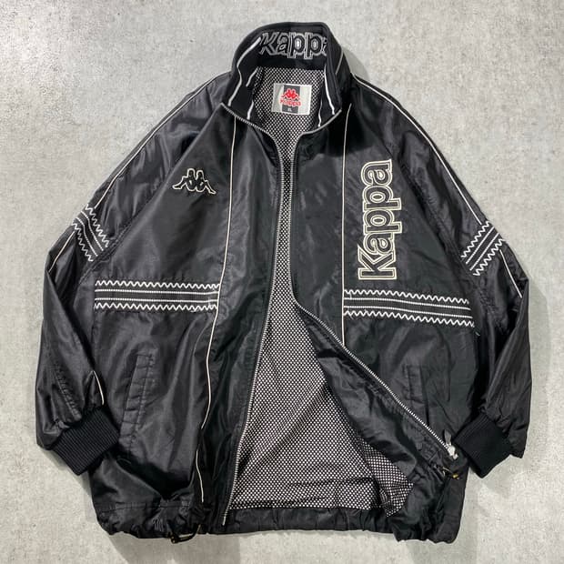 [XL] 90-00s KAPPA 카파 올드스쿨 나일론 집업자켓