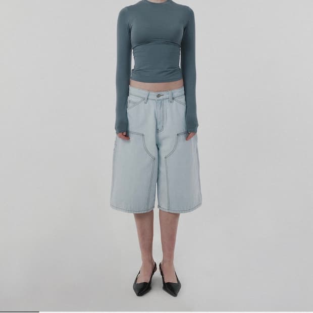 스웨이드 suade fit jersey 핏 져지 blue gray