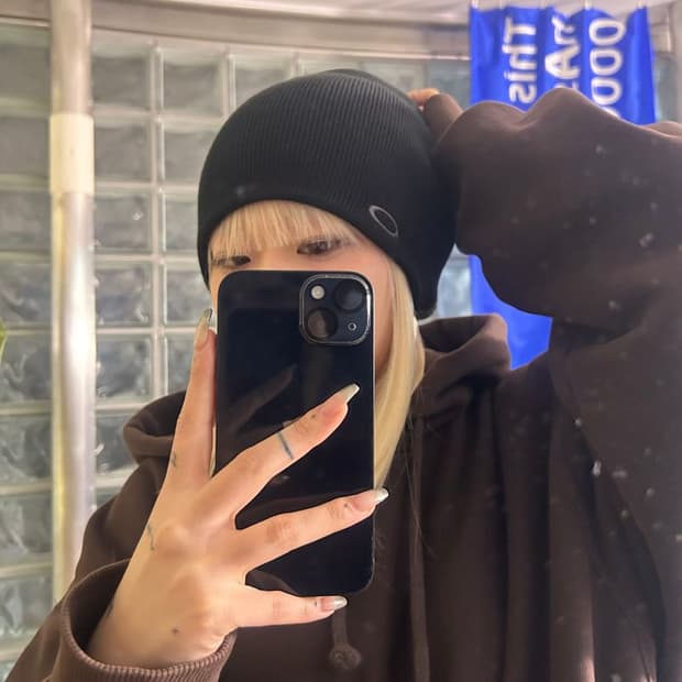 FAINE KNIT HAT 파인 니트 모자 91099A