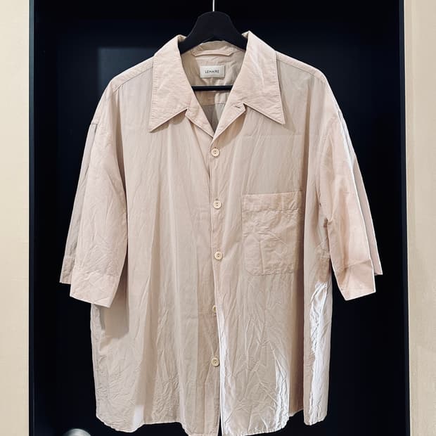 르메르 컨버터블 칼라 셔츠 50사이즈