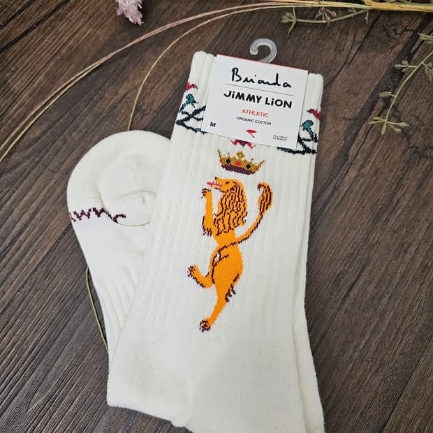 Jimmylion Crown Lion 양말M