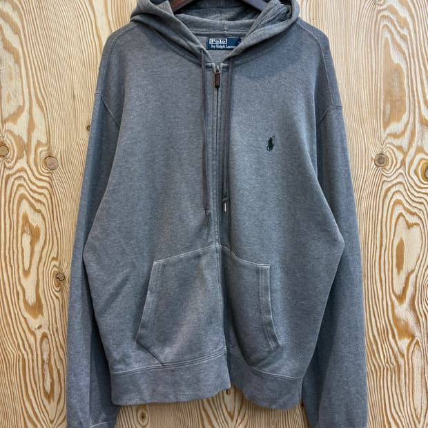 폴로 랄프로렌 코튼 니트 후드집업