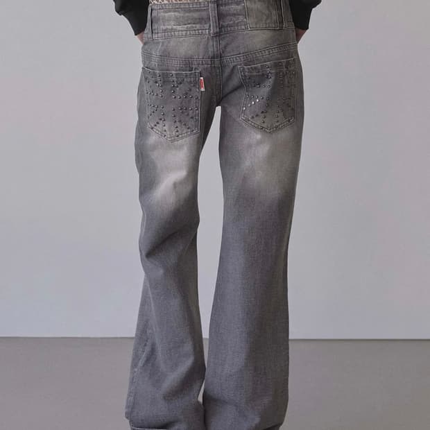 스컬프터 Union Jack Engineered Denim M 사이즈