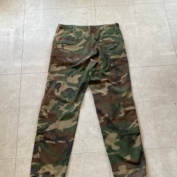 us army 오리지널 에어크루 카모 카고 팬츠