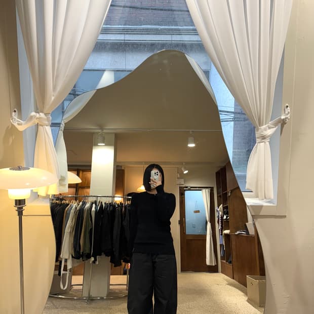 아르마니 익스체인지 울 니트