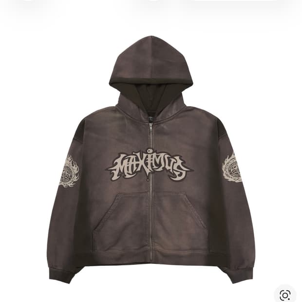 트레비스스캇 머천 후드집업 XL