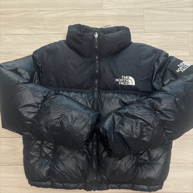 노스페이스 화이트라벨 눕시 패딩 블랙 85(S)