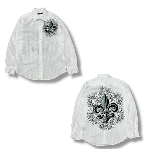 revolve 벨벳 펑크 셔츠 s08731