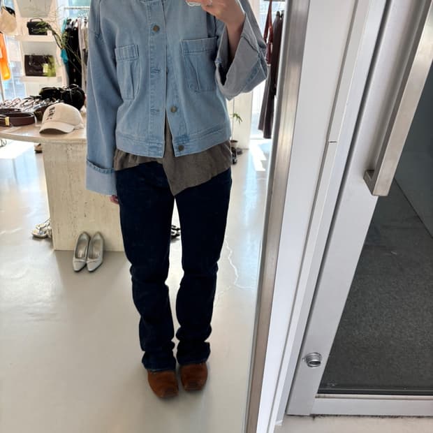 Lily Brown Denim Jacket