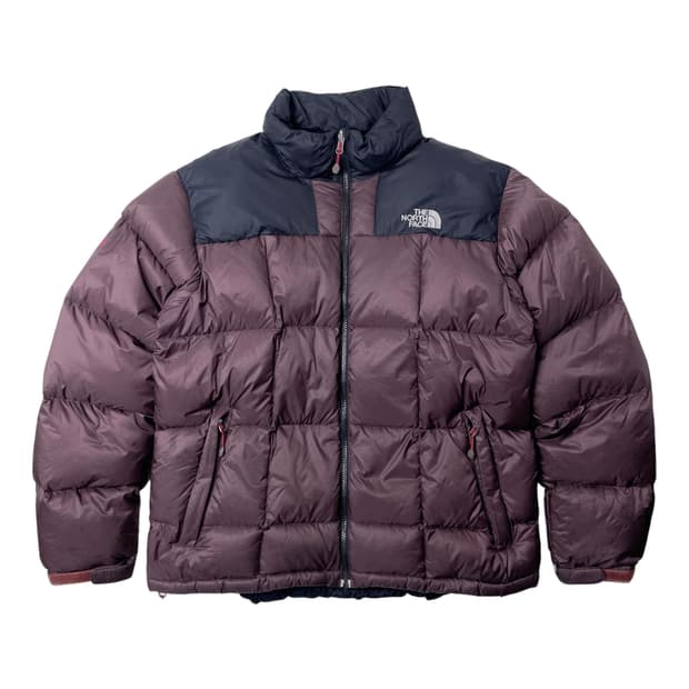 [중고] 노스페이스 800 구스다운 패딩 레드브라운 105