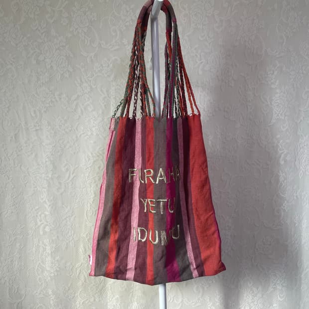 Nico and  빈티지 캔버스 토트백