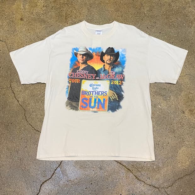 미국 빈티지 브라더스오브더썬 투어 반팔티 락티셔츠