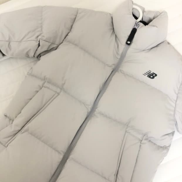 뉴발란스 액티브 구스 다운 숏패딩
