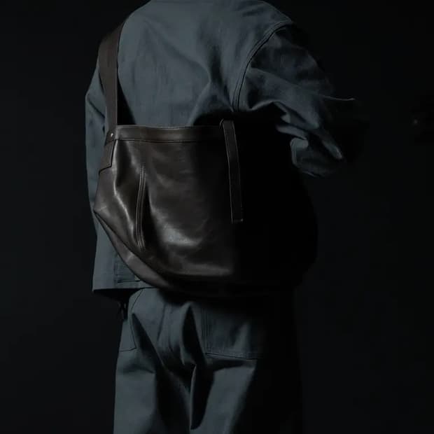 26SS 타이가 타카하시 T.T Lot.004 뉴스보이백 홀스레더 브라운