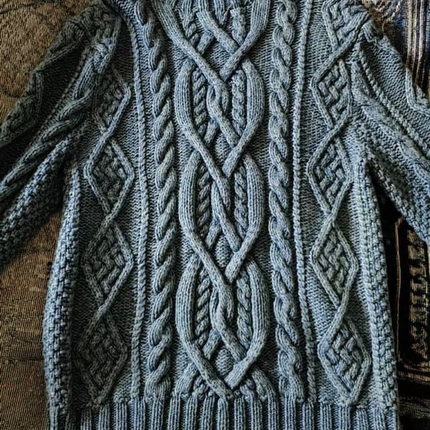 rrl 핸드니트 m.s