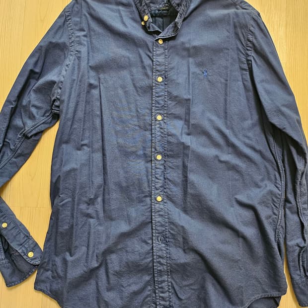 폴로 랄프로렌 클래식핏 가먼트다잉 셔츠