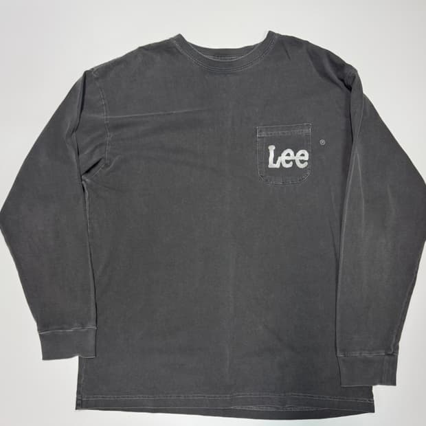 Lee 리 피그먼트 원 포켓 롱슬리브 긴팔티 L