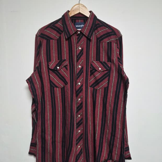 랭글러Wrangler 웨스턴 셔츠 XL사이즈 - S304