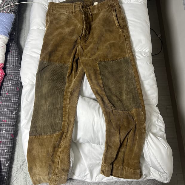 더블알엘 RRL 리페어 코듀로이 필드팬츠 32/30 국내매장판