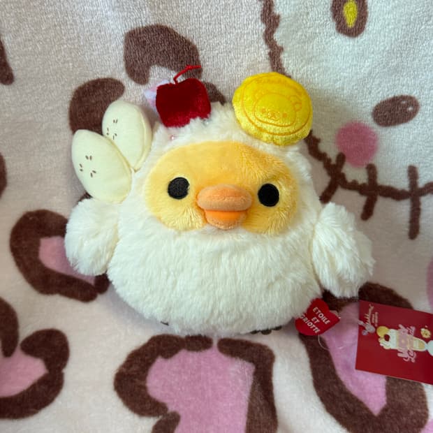 리락쿠마 키이로이토리 한정판 인형