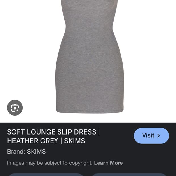SKIMS 소프트 라운지 슬립 드레스 XS (새상품)