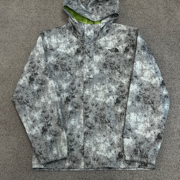 (L) 노스페이스 키즈 패턴 우븐 바람막이