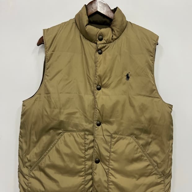 폴로 리버시블 양면 패딩 조끼