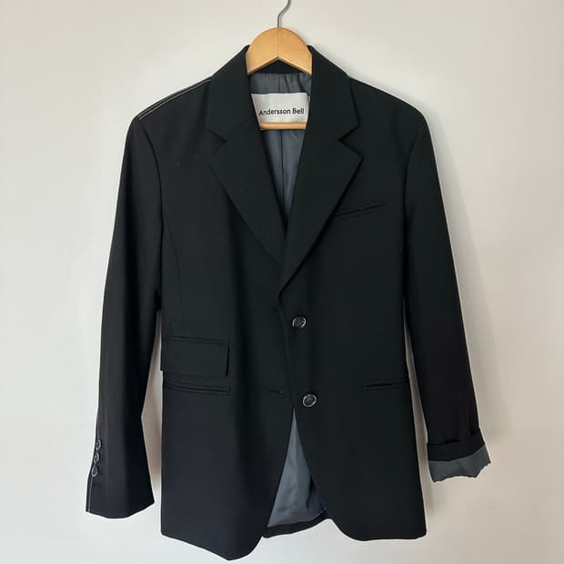 앤더슨벨 카티나 스티치 울 자켓(블레이저)