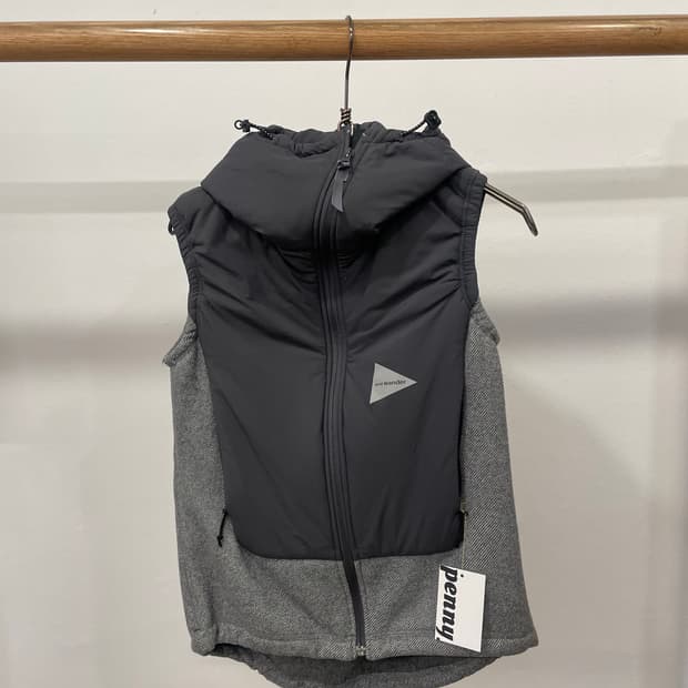 and wander primaloft vest