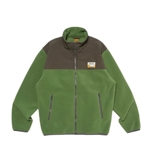 Human Made Fleece Jacket Green