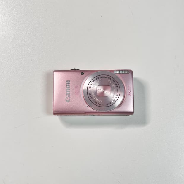 작례O) Canon ixus 132 캐논 익서스 132 핑크