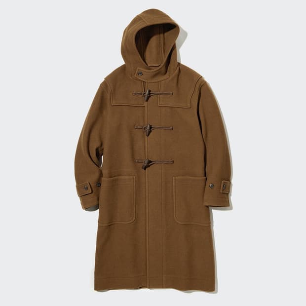 유니클로 더플 떡볶이 코트 XL